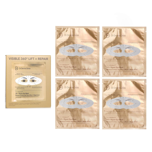 ドクターデニスグロス  DermInfusions Lift + Repair Eye Mask   4pcs