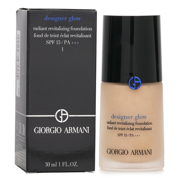 ジョルジオ アルマーニ  Designer Glow Radiant Revitalizing Foundation - # 1   30ml/1oz