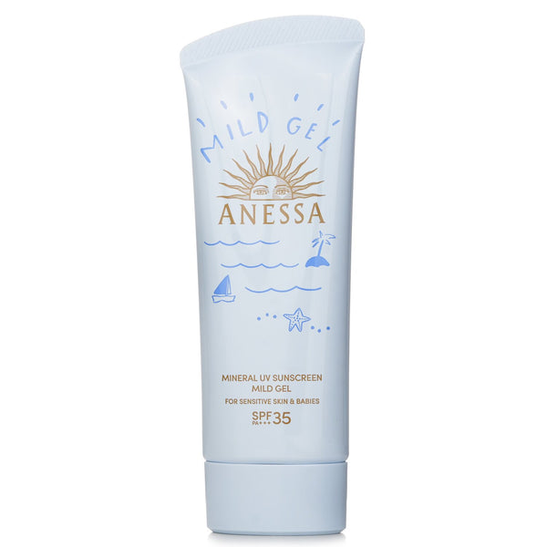 アネッサ  Mineral UV Sunscreen Mild Gel SPF35 For Sensitive Skin & Babies   90g