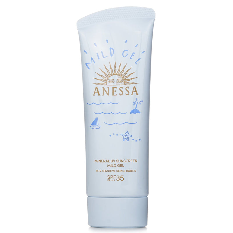 アネッサ  Mineral UV Sunscreen Mild Gel SPF35 For Sensitive Skin & Babies   90g