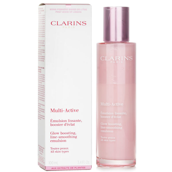 クラランス  Multi-Active Glow Boosting Line-Smoothing Emulsion All Skin Types   100ml/3.4oz