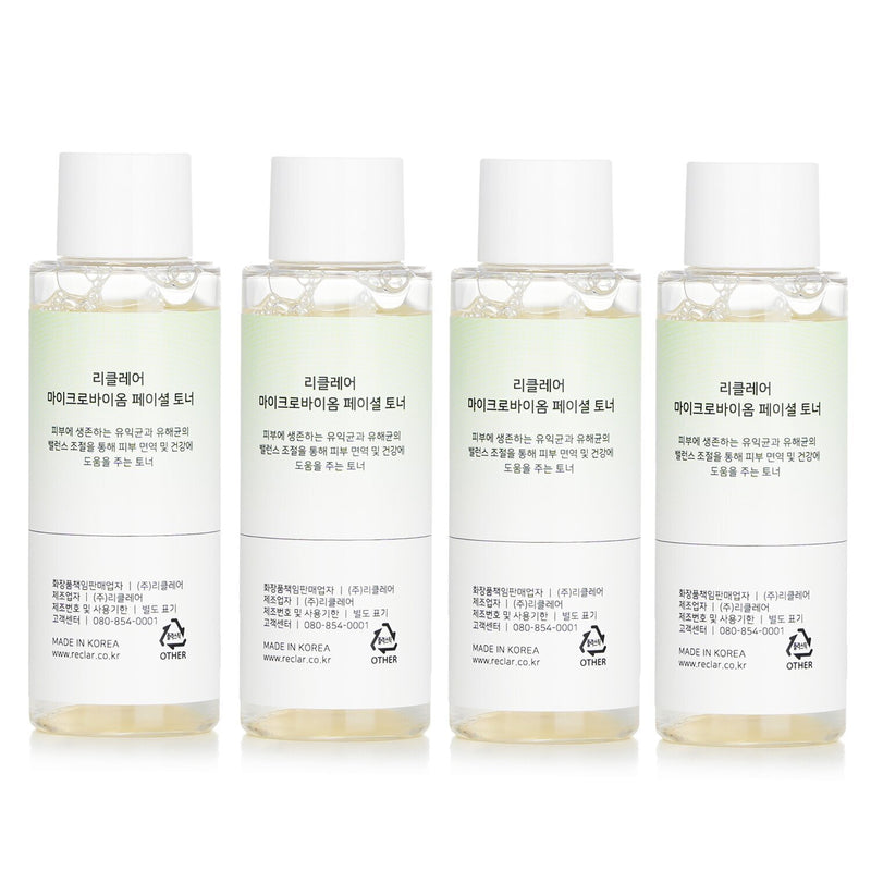 Reclar  Microbiome Facial Toner   4x50ml