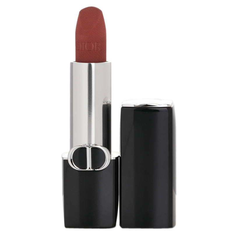 ディオール  Rouge Dior Couture Colour Velvet & Satin Finishes Lipstick - # 100 Nude look Velvet Finish   3.5g/0.12oz