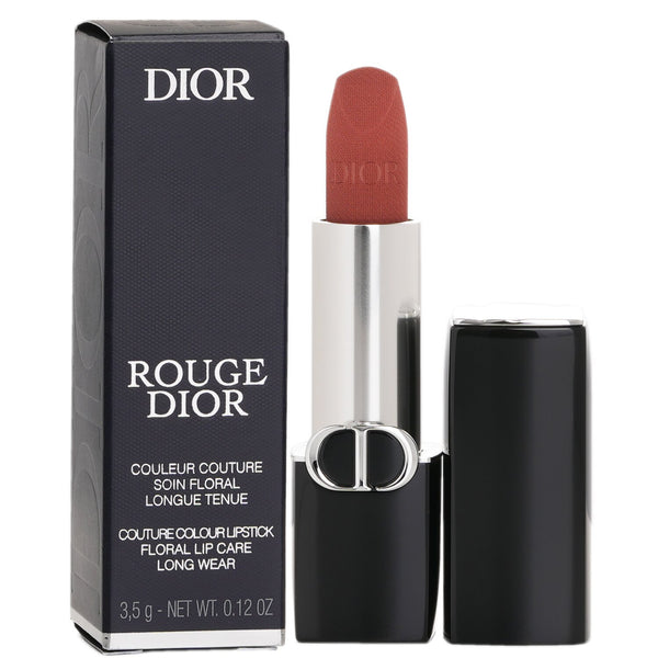 ディオール  Rouge Dior Couture Colour Velvet & Satin Finishes Lipstick - # 221 Frou-Frou Velvet Finish   3.5g/0.12oz