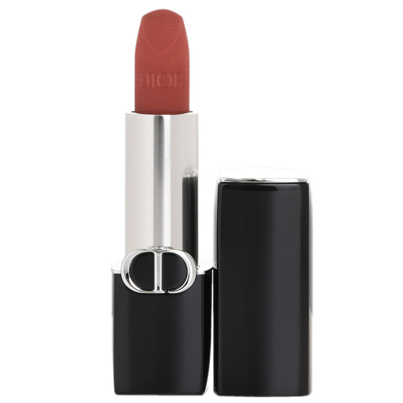 ディオール  Rouge Dior Couture Colour Velvet & Satin Finishes Lipstick - # 221 Frou-Frou Velvet Finish   3.5g/0.12oz