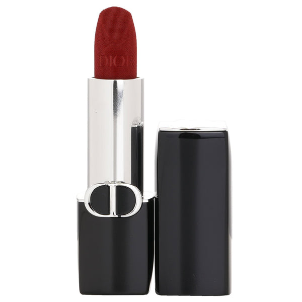 ディオール  Rouge Dior Couture Colour Velvet & Satin Finishes Lipstick - # 777 Fahrenheit Velvet Finish   3.5g/0.12oz