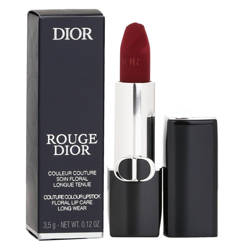 ディオール  Rouge Dior Couture Colour Velvet & Satin Finishes Lipstick - # 909 Midnight Velvet Finish   3.5g/0.12oz