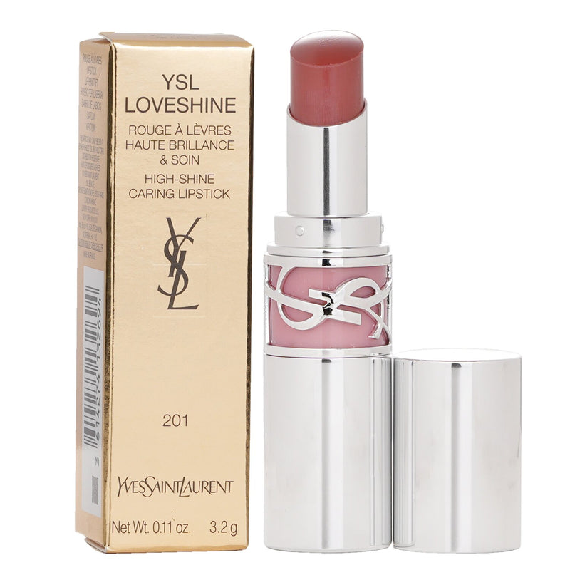 イヴサンローラン  YSL Loveshine Lipstick - # 201 Rosewood Blush   3.2g