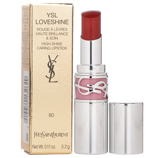 イヴサンローラン  YSL Loveshine Lipstick - # 80 Glowing Lava   3.2g