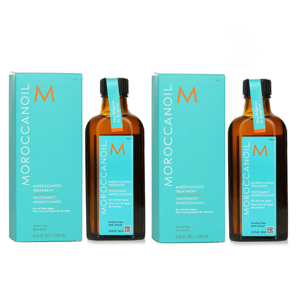 モロッカンオイル  Moroccanoil Treatment - Original (For All Hair Types) Duo Set   200ml(100mlx2)