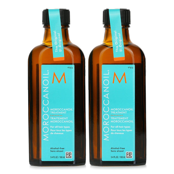 モロッカンオイル  Moroccanoil Treatment - Original (For All Hair Types) Duo Set   200ml(100mlx2)