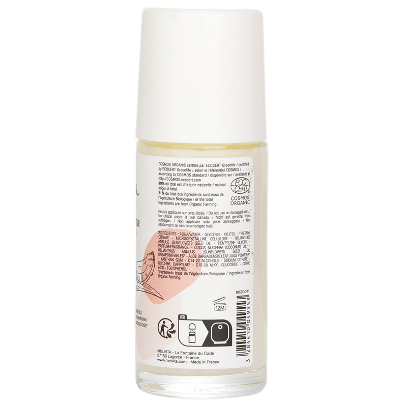 メルヴィータ  Gentle Roll On Deodorant for Sensitive Skin   50ml