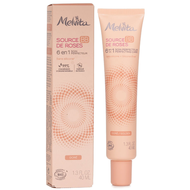 メルヴィータ  Source De Roses BB 6 in 1 Perfecting Care - # Golden   40ml/1.3oz