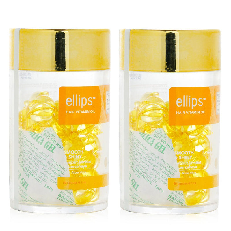 エリップス  Hair Vitamin Oil - Smooth & Shiny Duo Set   2x50capsules
