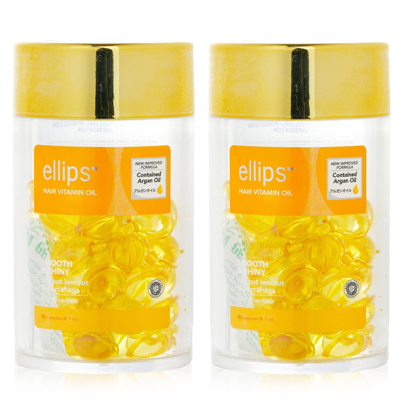 エリップス  Hair Vitamin Oil - Smooth & Shiny Duo Set   2x50capsules