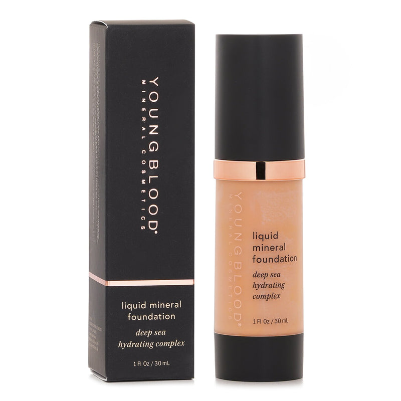 ヤングブラッド  Liquid Mineral Foundation - # Sun Kissed   30ml