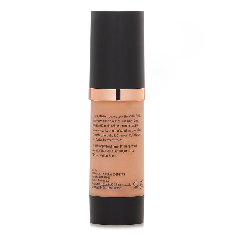 ヤングブラッド  Liquid Mineral Foundation - # Sun Kissed   30ml