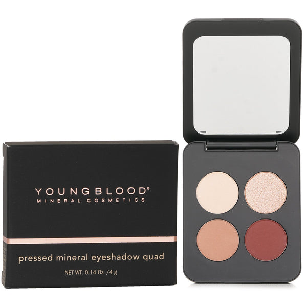 ヤングブラッド  Pressed Mineral Eyeshadow Quad - # Starlit   4g