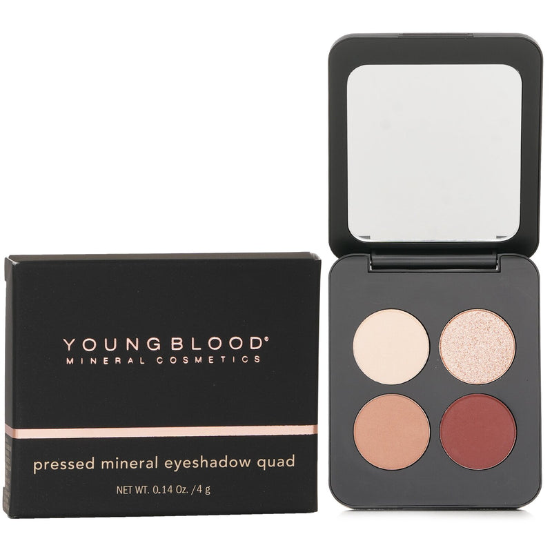 ヤングブラッド  Pressed Mineral Eyeshadow Quad - # Starlit   4g