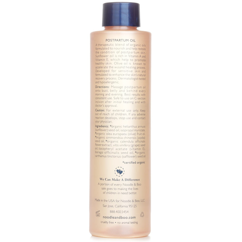 ヌードル&ブー  Postpartum Skin Care Oil   207ml/7oz