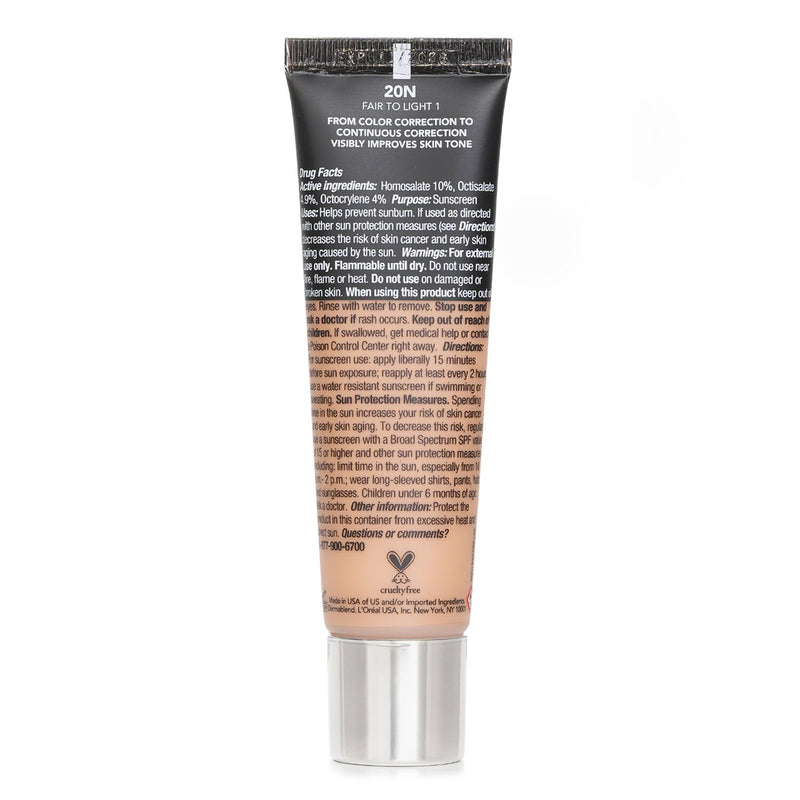 ダーマブレンド  Continuous Correction™ CC Cream SPF 50 - # 20N Fair To Light 1   30ml/1oz