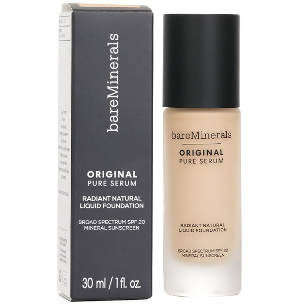 ベアミネラル  Original Pure Serum Radiant Natural Liquid Foundation Mineral SPF 20 - # Fair Warm 1   30ml/1oz