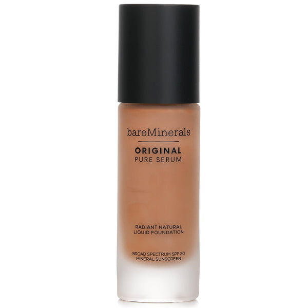 ベアミネラル  Original Pure Serum Radiant Natural Liquid Foundation Mineral SPF 20 - #Medium Deep Neutral 4.5   30ml/1oz