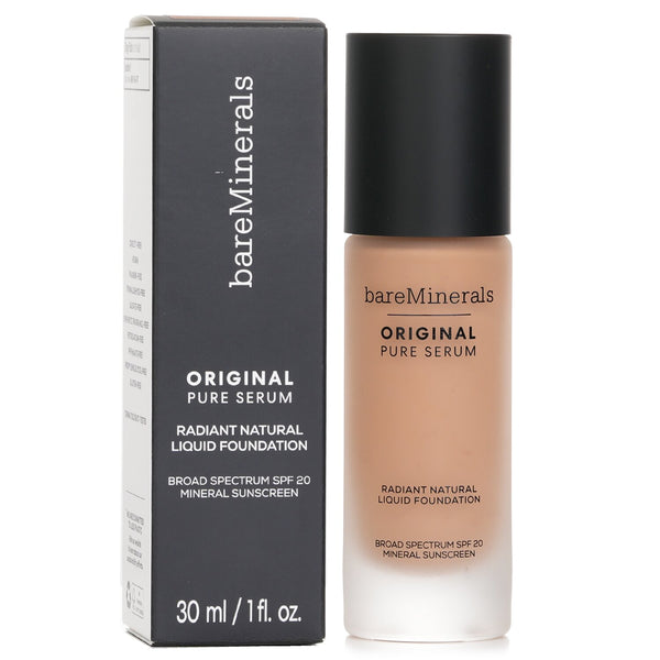 ベアミネラル  Original Pure Serum Radiant Natural Liquid Foundation Mineral SPF 20 - # Medium Neutral 3.5   30ml/1oz