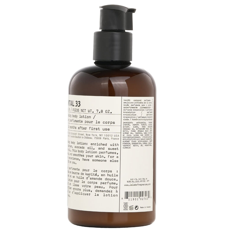 ル ラボ  Santal 33 Body Lotion   237ml