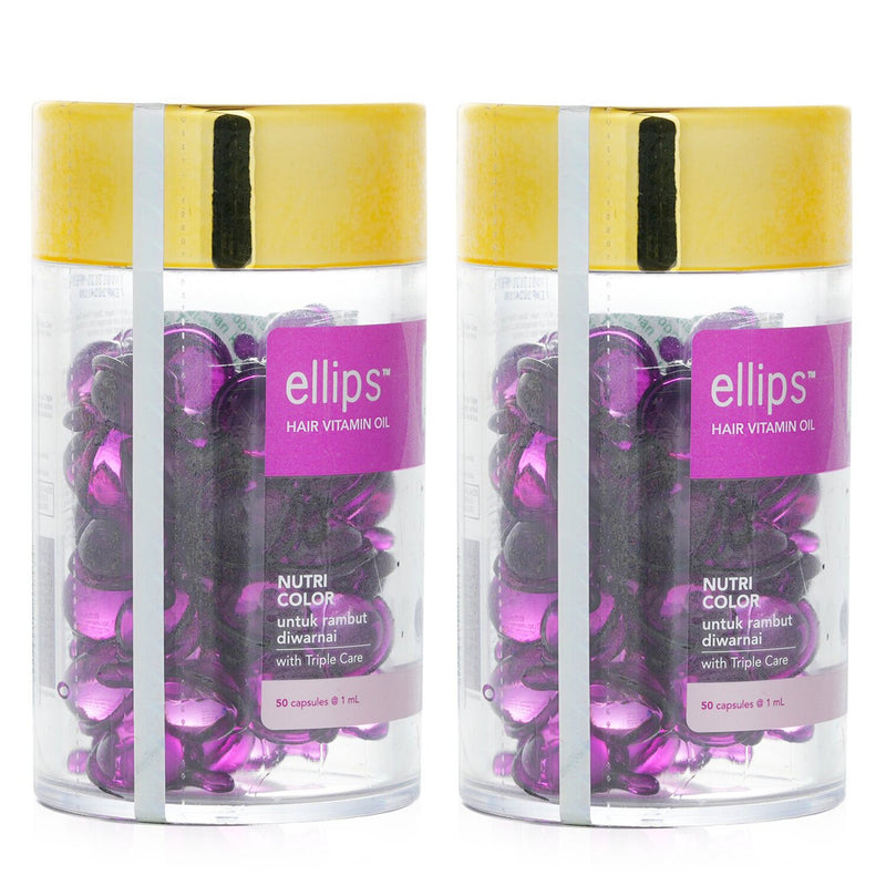 エリップス  Hair Vitamin Oil - Nutri Color Duo   2x50capsules