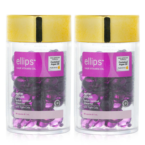 エリップス  Hair Vitamin Oil - Nutri Color Duo   2x50capsules