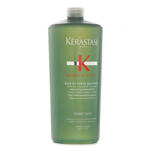 ケラスターゼ  Genesis Homme Bain De Force Quotidien Shampoo   1000ml/34oz