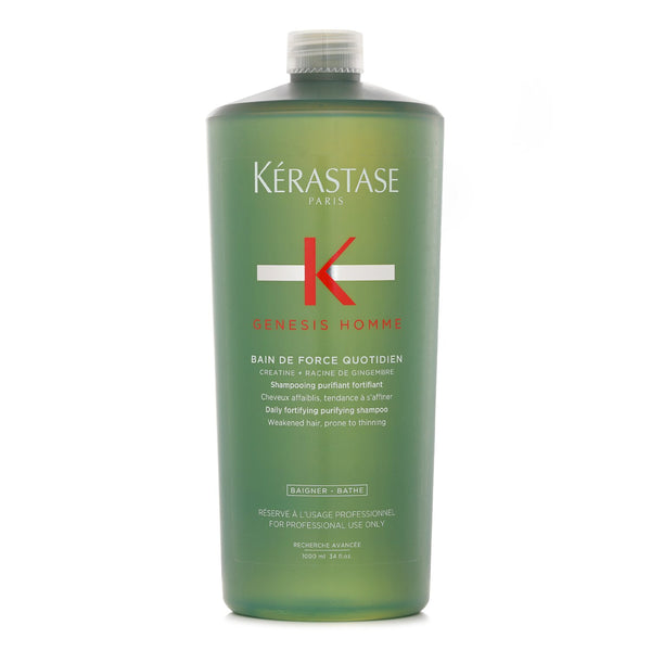 ケラスターゼ  Genesis Homme Bain De Force Quotidien Shampoo   1000ml/34oz
