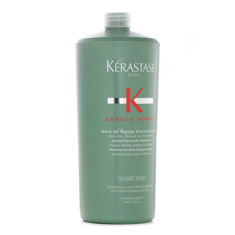 ケラスターゼ  Genesis Homme Bain De Masse Epaississant Shampoo System   1000ml/34oz