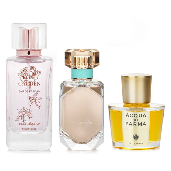 Maison W  Maison W x Acqua Di Parma x Tiffany & Co.-Rose & Magnolia Nobile Eau De Parfum Spray Bundle   3pcs