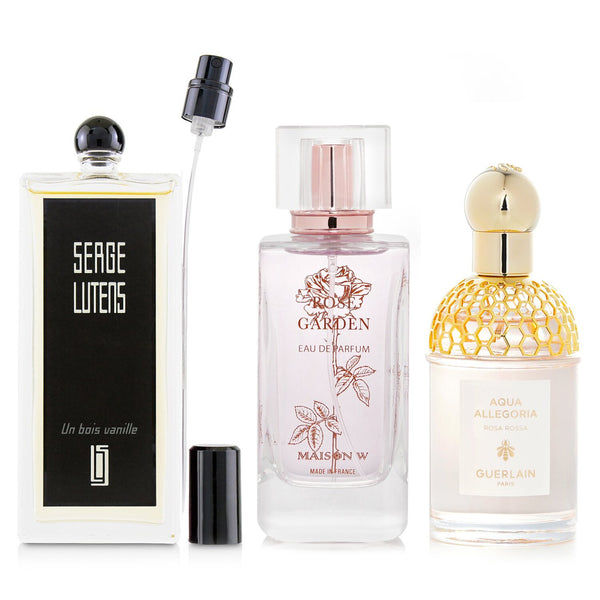 Maison W  Maison W x Guerlain x Serge Luten-Rose & Un Bois Vanille Eau De Parfum Spray Bundle   3pcs