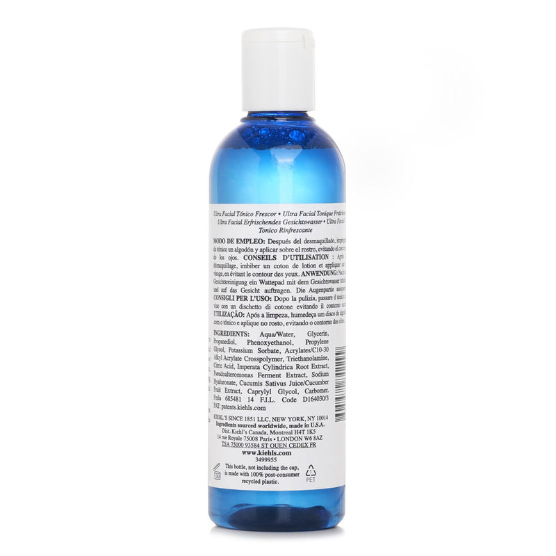 キールズ  Ultra Facial Fresh Toner   250ml