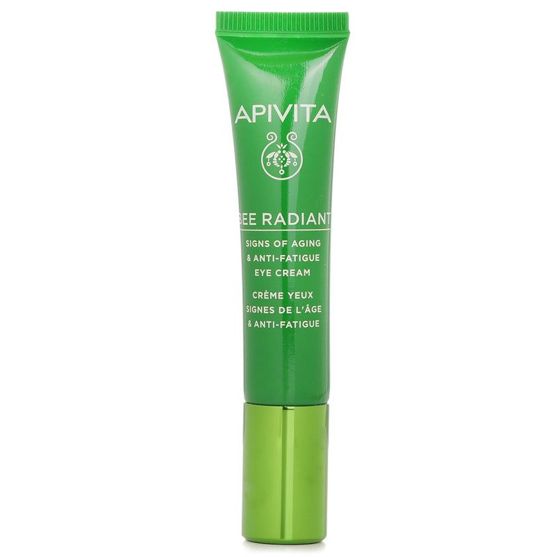 アピヴィータ  Bee Radiant Signs Of Aging & Anti Fatigue Eye Cream White Peony & Patented Propolis   15ml