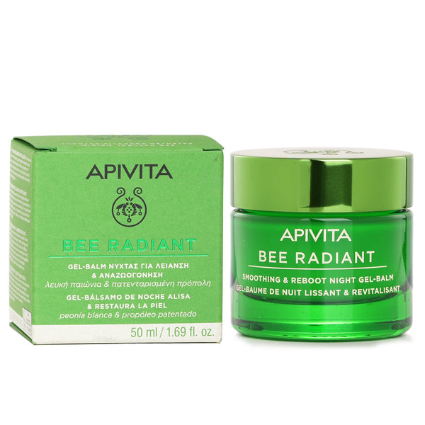 アピヴィータ  Bee Radiant Smoothing & Reboot Night Gel-Balm White Peony & Patented Propolis   50ml