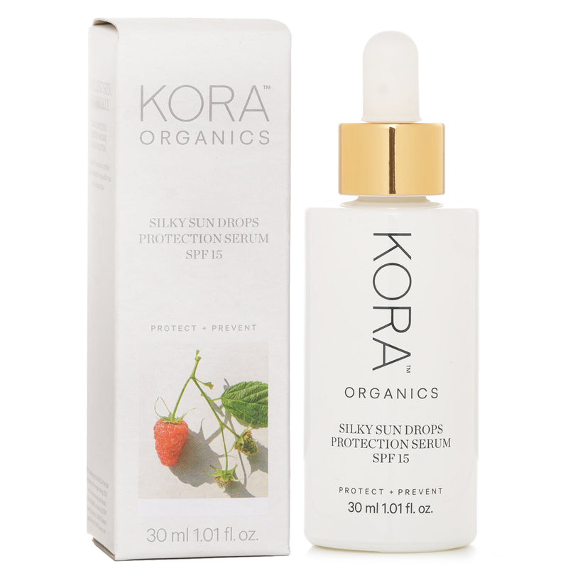 コラ オーガニックス  Silky Sun Drops Protection Serum SPF 15   30ml