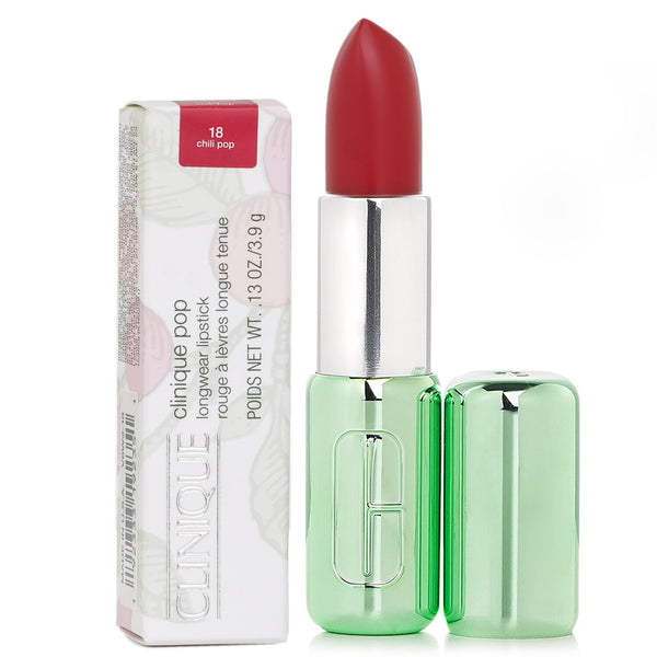 クリニーク  Pop Longwear Lipstick Matte - # 18 Chili Pop   3.9g/0.13oz