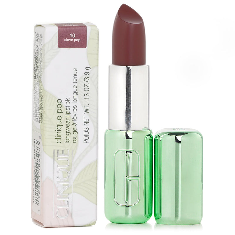 クリニーク  Pop Longwear Lipstick Matte - # 10 Clove Pop   3.9g/0.13oz