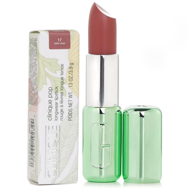 クリニーク  Pop Longwear Lipstick Matte - # 17 Latte Pop   3.9g/0.13oz