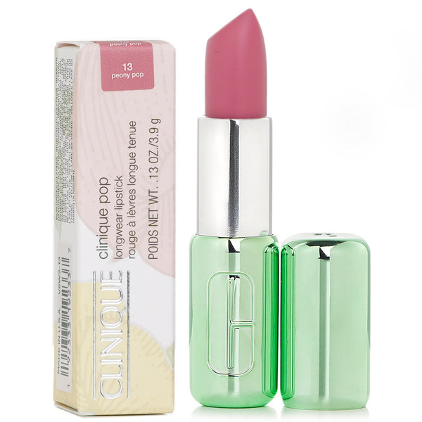 クリニーク  Pop Longwear Lipstick Matte - # 13 Peony Pop   3.9g/0.13oz