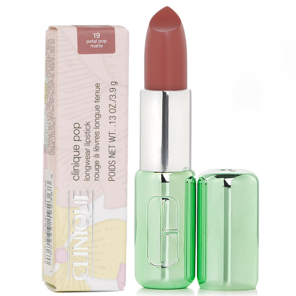 クリニーク  Pop Longwear Lipstick Matte - # 19 Petal Pop   3.9g/0.13oz