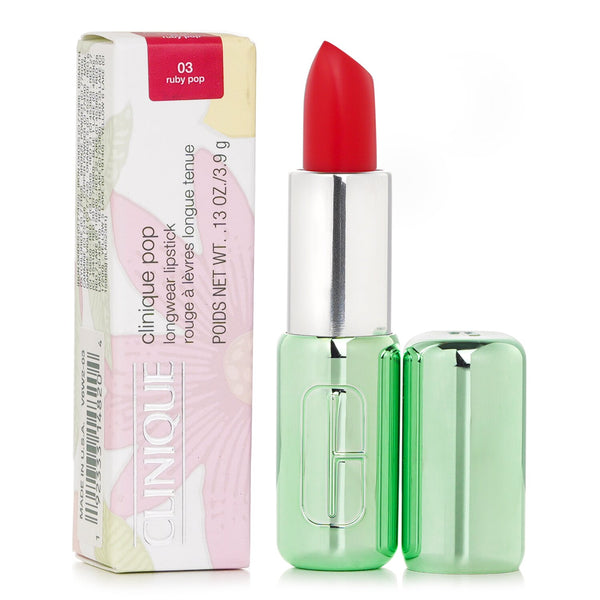 クリニーク  Pop Longwear Lipstick Matte - # 03 Ruby Pop   3.9g/0.13oz