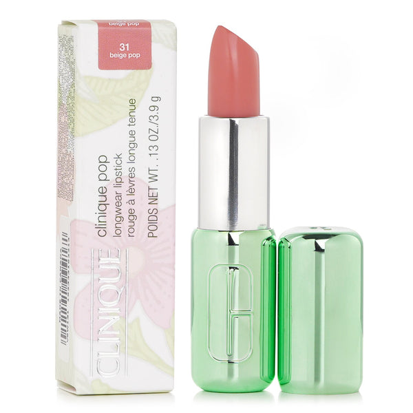 クリニーク  Pop Longwear Lipstick Satin - # 31 Beige Pop   3.9g/0.13oz