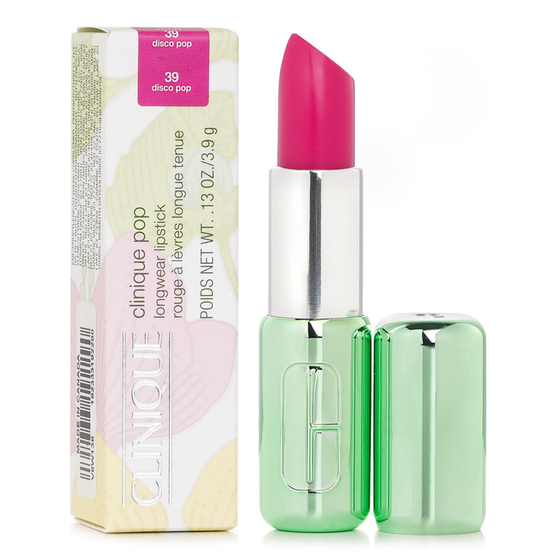 クリニーク  Pop Longwear Lipstick Satin - # 39 Disco Pop   3.9g/0.13oz