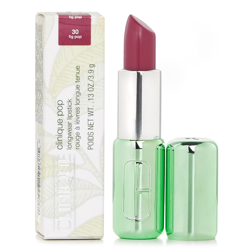 クリニーク  Pop Longwear Lipstick Shine - # 30 Fig Pop   3.9g/0.13oz