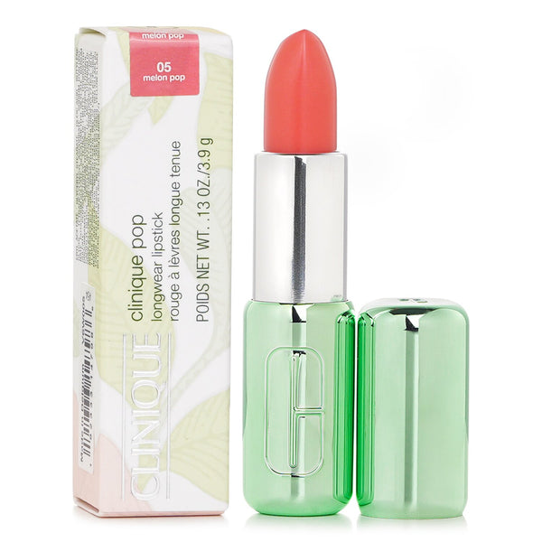 クリニーク  Pop Longwear Lipstick Shine - # 05 Melon Pop   3.9g/0.13oz